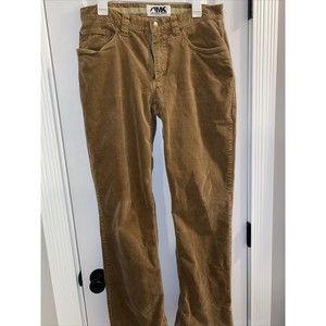Mountain Khaki Corduroy Pants Tan 34x32. The waist is a 33 not 34.